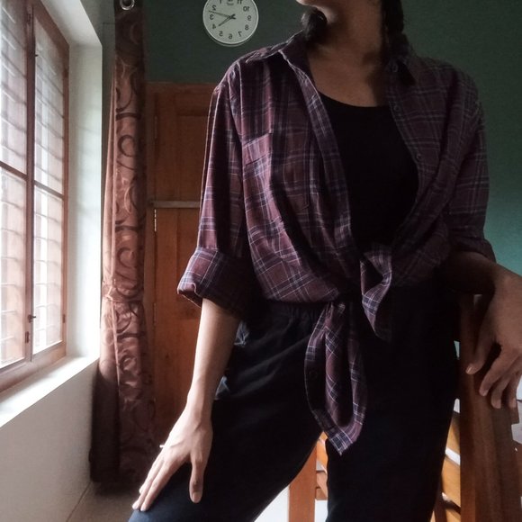 Collared full sleeve flannel - Picture 5 of 5